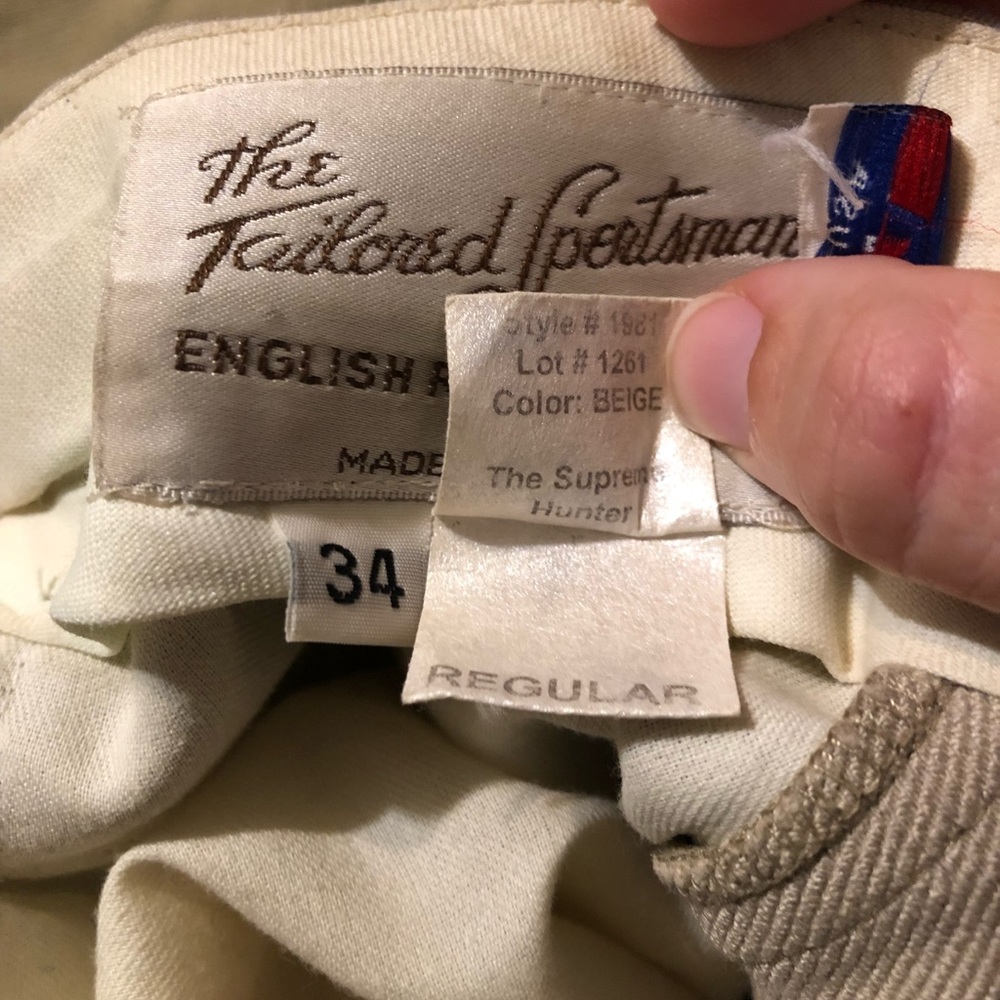 🏆 Tailored Sportsman Supreme Hunter Sidezip Breeches 🏆